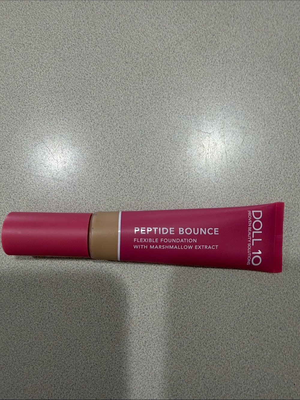 Doll 10 Peptide Bounce Flexible Foundation - Pink Tube, Medium